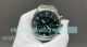 Swiss Copy IWC Schaffhausen Pilot's Chronograph Steel Watch Green Arabic Markers (3)_th.jpg